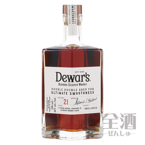 デュワーズ ダブルダブル 21年 500ml