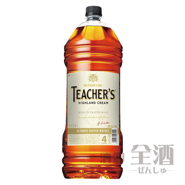 ティーチャーズ ハイランドクリーム 4000mlペットボトル