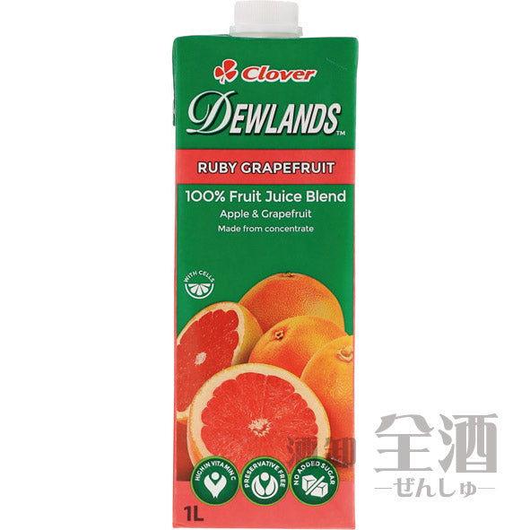 デュウランド 100%ルビーグレープフルーツジュース 1L