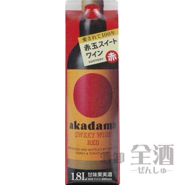 赤玉スイートワイン 赤 1800mlパック