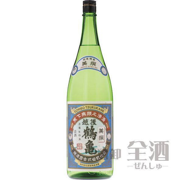 越後鶴亀 美撰 1800ml