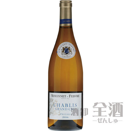 シモネ フェブル シャブリ グランクリュ プルーズ