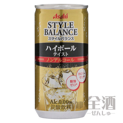 アサヒ スタイルバランス ハイボールテイスト 業務用 缶 200ml(30本入り)