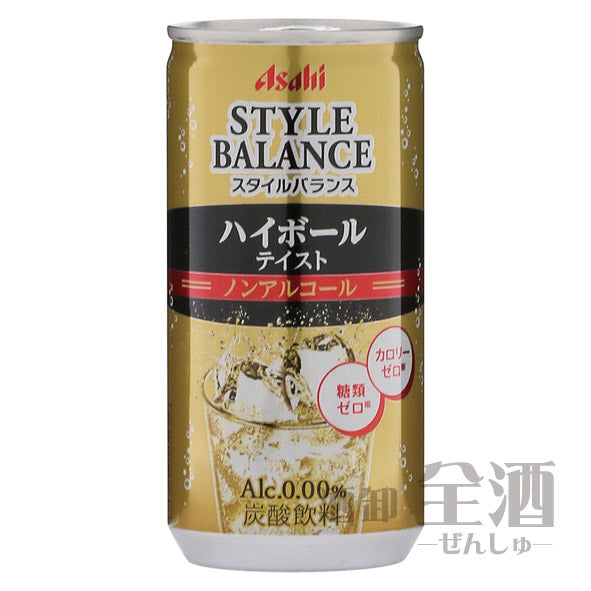 アサヒ スタイルバランス ハイボールテイスト 業務用 缶 200ml(30本入り)