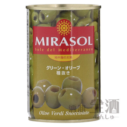ミラソル グリーンオリーブ(種抜き) 300g(1個)
