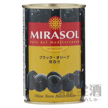 ミラソル ブラックオリーブ(種抜き) 300g(1個)