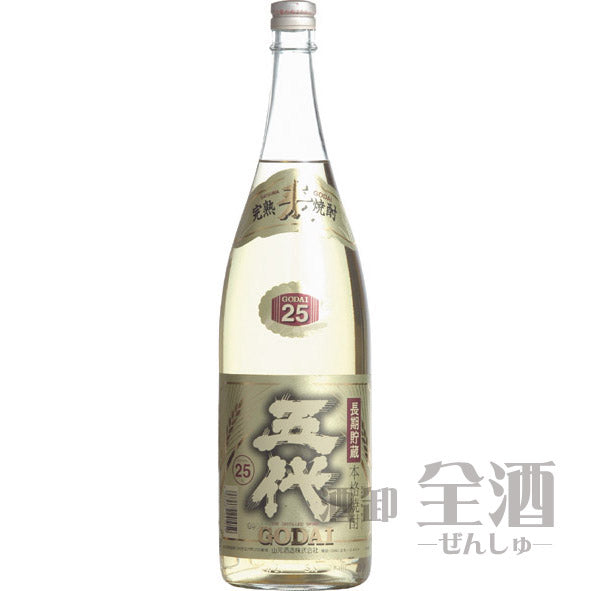 長期貯蔵麦焼酎 五代 1800ml