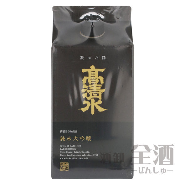 高清水 純米大吟醸 900mlパック