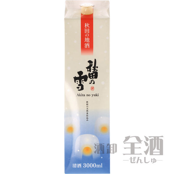 秋田の雪 3000mlパック