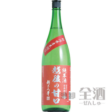 越後の甘口 純米酒 1800ml