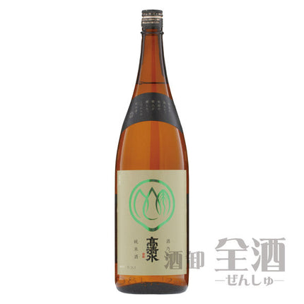 高清水 純米酒 「酒乃国」 1800ml