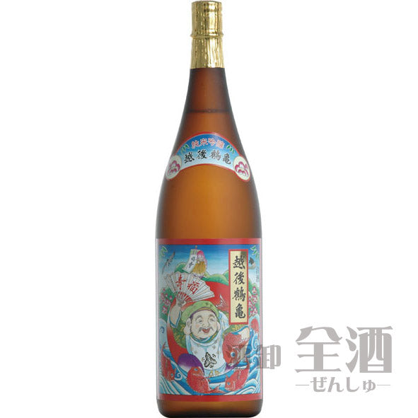 越後鶴亀 純米吟醸 招福神 1800ml
