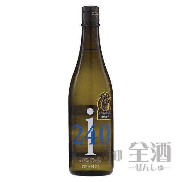 i240純米大吟醸五百万石1401無濾過生720ml