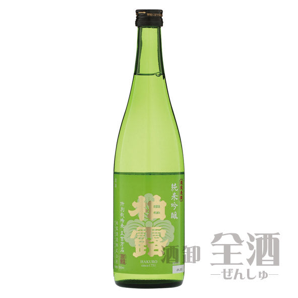 柏露 純米吟醸 特別栽培米五百万石 720ml