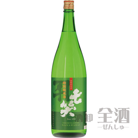 七笑 特別純米酒 1800ml