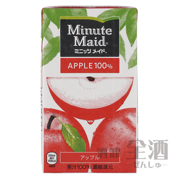 ミニッツメイド アップル100% 1Lパック(6本入り)
