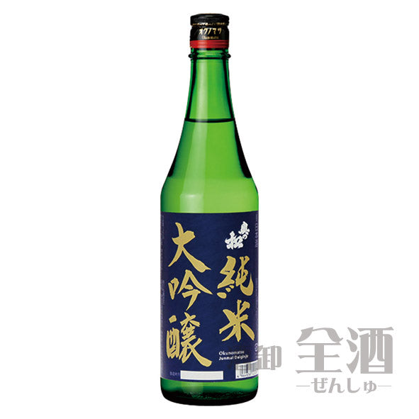 奥の松 純米大吟醸 紺ラベル 720ml