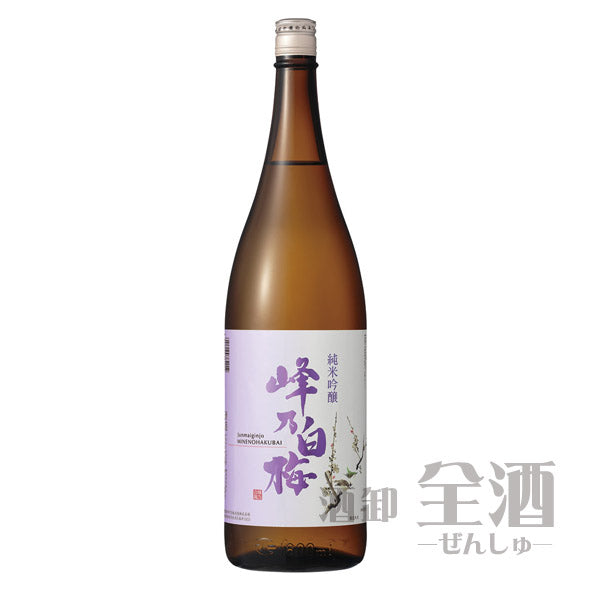 純米吟醸峰乃白梅1800ml