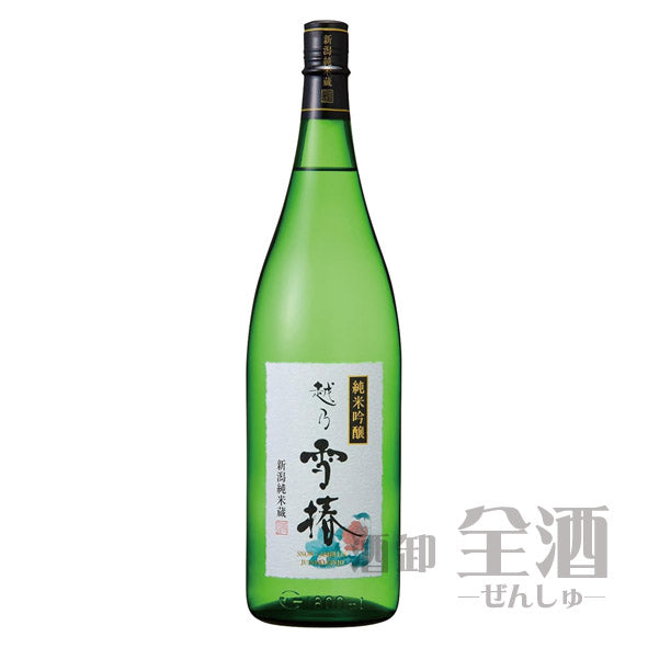 越乃雪椿花純米吟醸酒1800ml