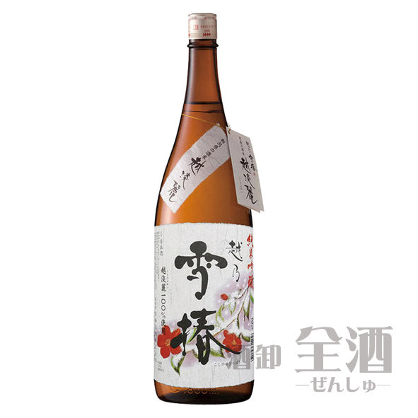 越乃雪椿越淡麗純米吟醸1800ml