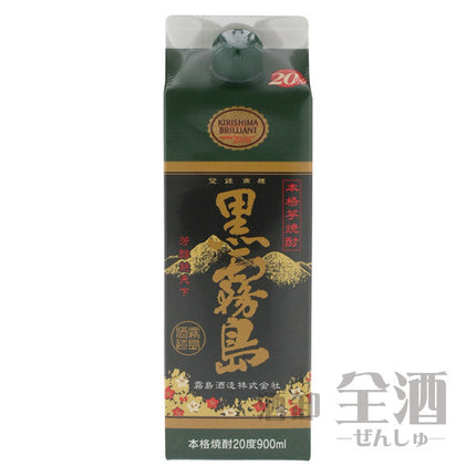 黒霧島 20度 900mlパック