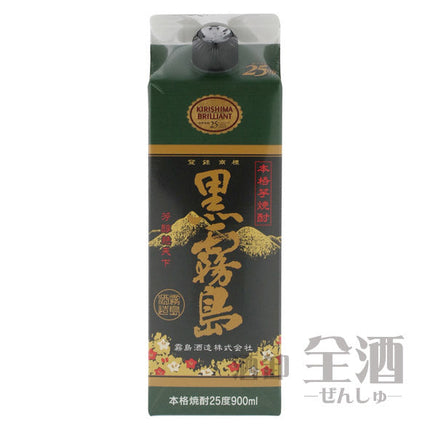 黒霧島 25度 900mlパック