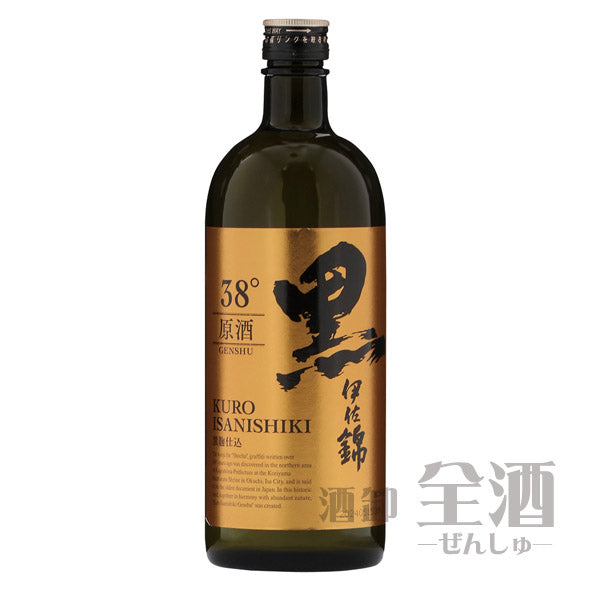黒伊佐錦 原酒 38度 720ml