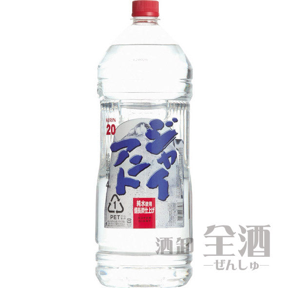 ジャイアント 20度 4Lペットボトル