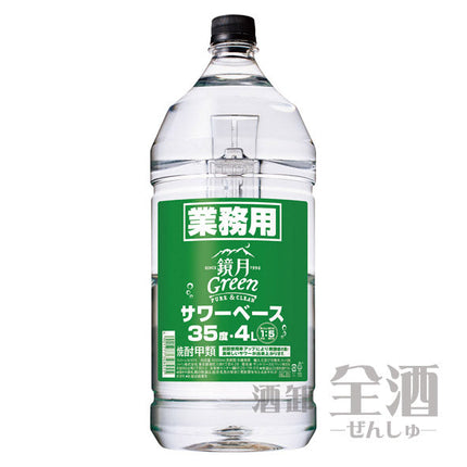 鏡月 サワーベース 35度 4Lペットボトル