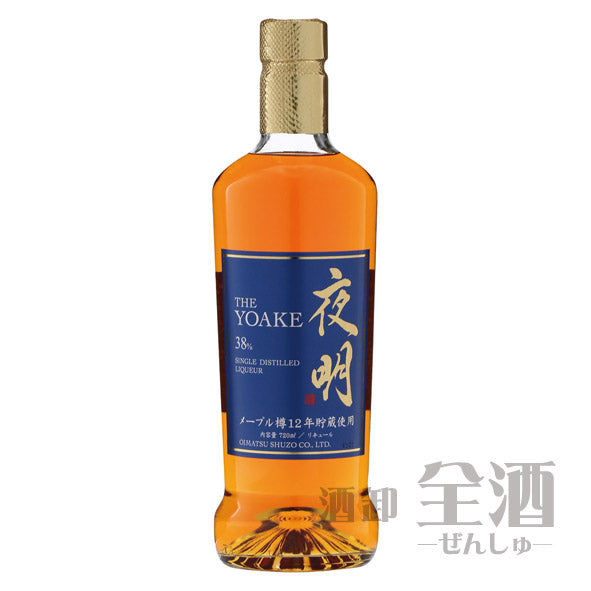 夜明 38度 メープル樽貯蔵 720ml