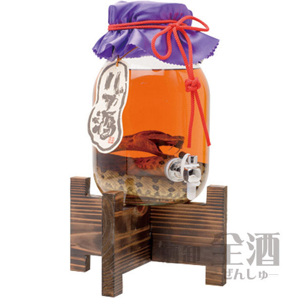 ハブ入りハブ酒 蛇口付き 35度 3300ml