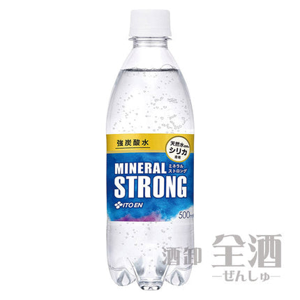 伊藤園 強炭酸水 ミネラルSTRONG 500ml(24本入り)
