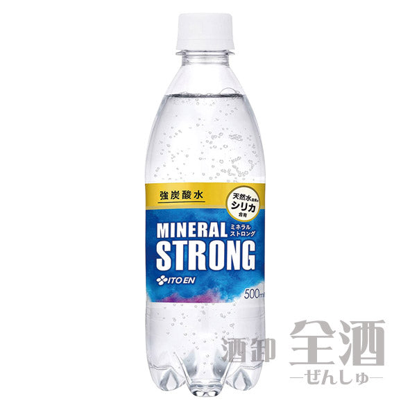 伊藤園 強炭酸水 ミネラルSTRONG 500ml(24本入り)