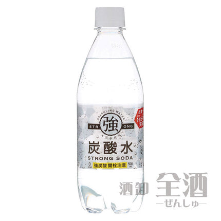 友桝飲料 強炭酸水 500ml(24本入り)