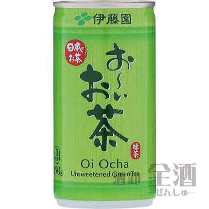お～いお茶 緑茶 缶 190g(30本入り)