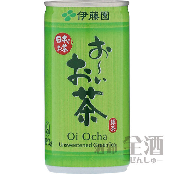 お～いお茶 緑茶 缶 190g(30本入り)