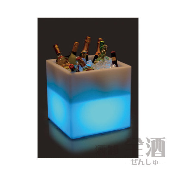 光るボトルクーラー スクエア(充電式)(1個)