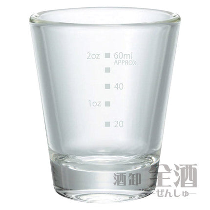 ショットグラス 目盛付(1個)