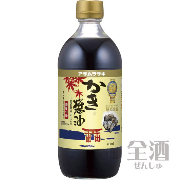 アサムラサキ かき醤油 600ml