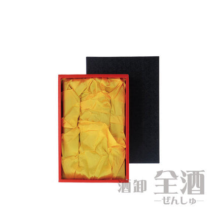 ギフトボックス 黒赤(洋酒700ml 2本用)(1個)